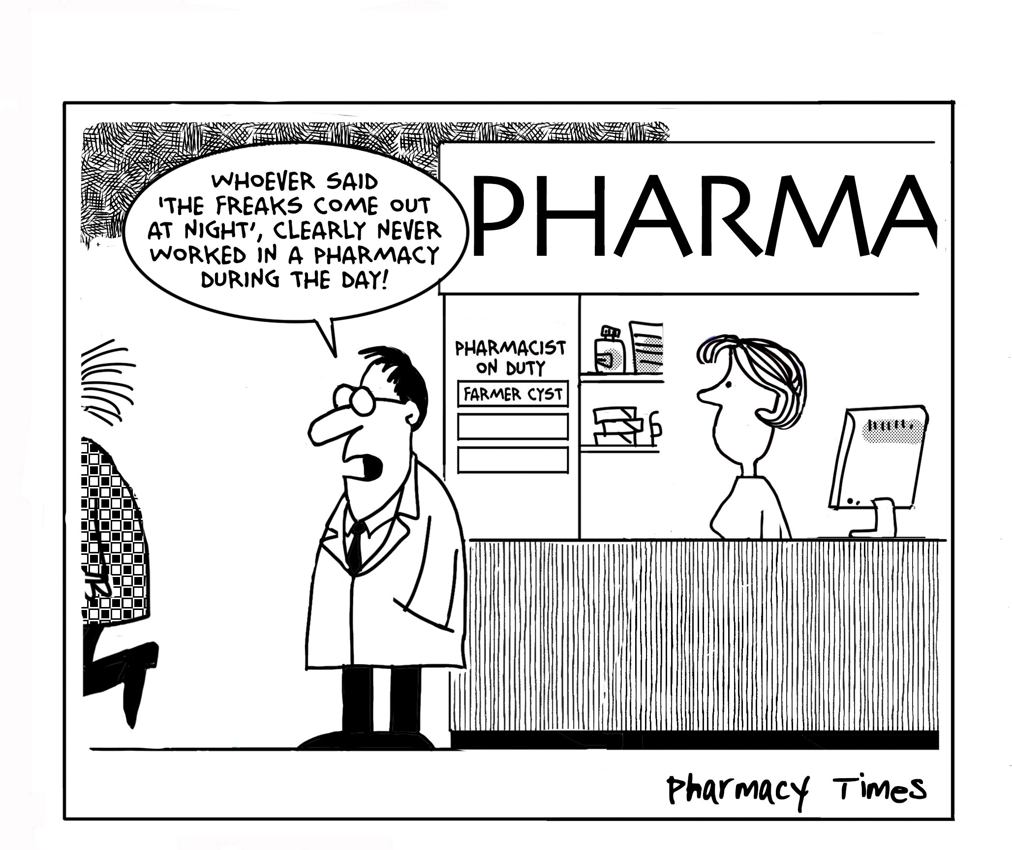 Farmer Cyst – Just another day in the pharmacy | The Pharmacy Times